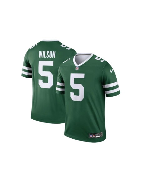 Mens New York Jets Garrett Wilson Legacy Green Legend Jersey