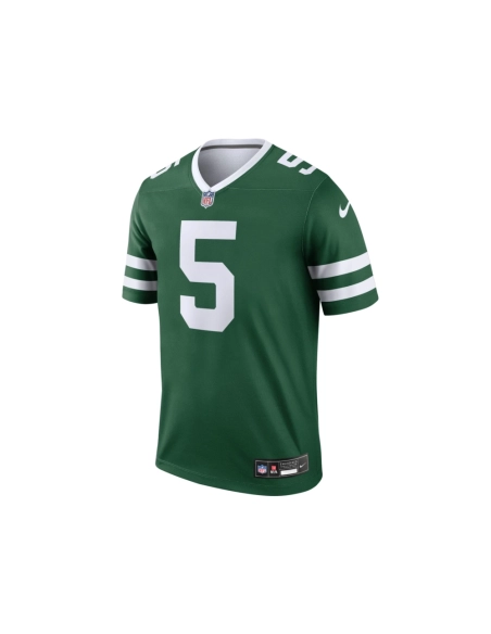 Mens New York Jets Garrett Wilson Legacy Green Legend Jersey