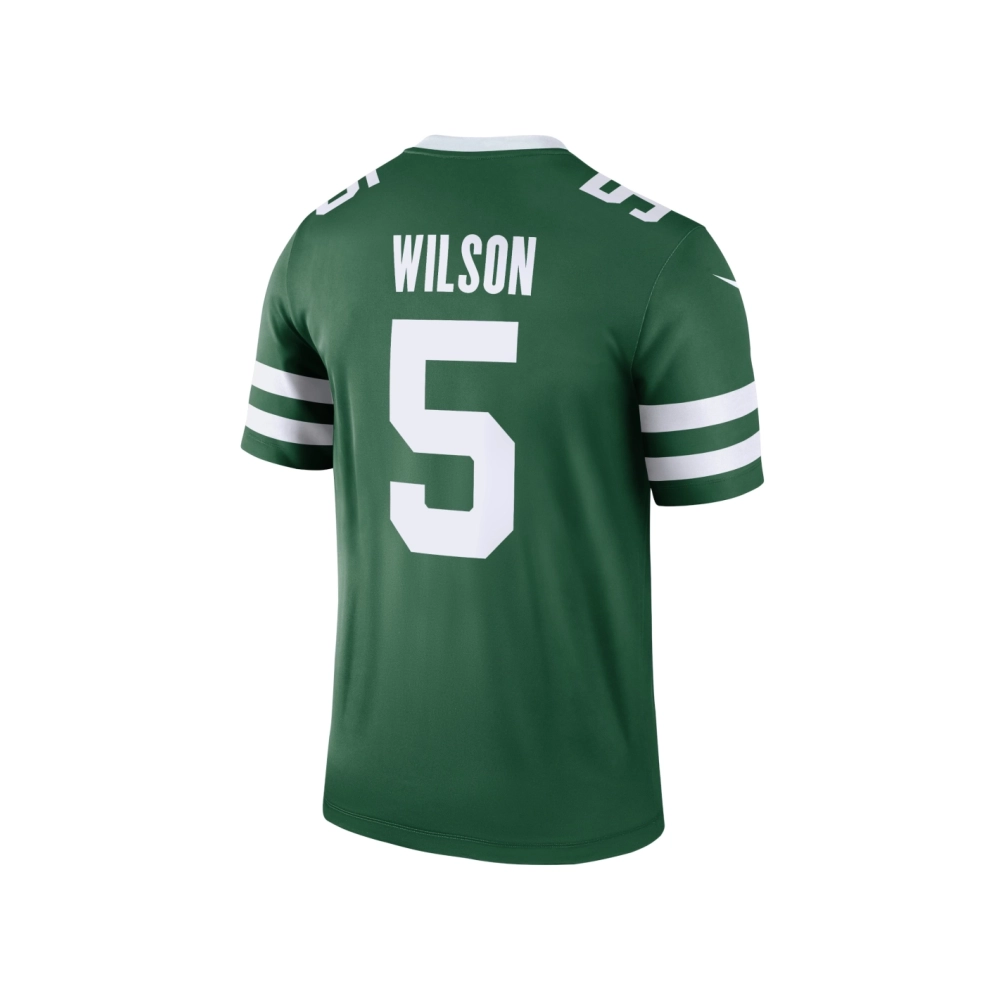 Mens New York Jets Garrett Wilson Legacy Green Legend Jersey