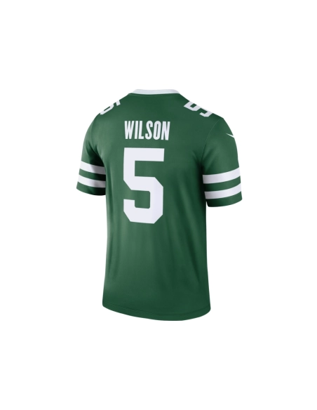 Mens New York Jets Garrett Wilson Legacy Green Legend Jersey