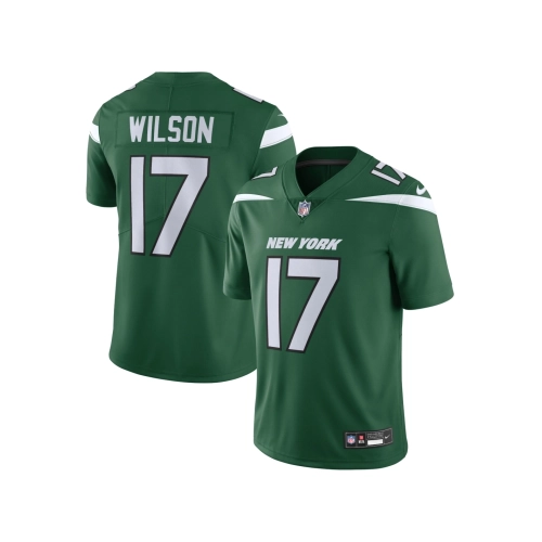 Mens New York Jets Garrett Wilson Gotham Green Vapor Untouchable Limited Jersey