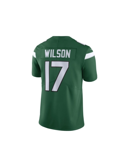 Mens New York Jets Garrett Wilson Gotham Green Vapor Untouchable Limited Jersey