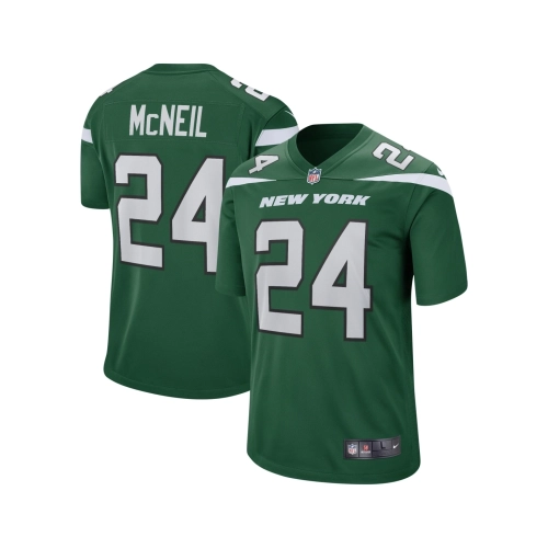 Mens New York Jets Freeman McNeil Gotham Green Game Retired Player Jersey