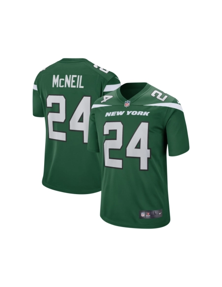 Mens New York Jets Freeman McNeil Gotham Green Game Retired Player Jersey