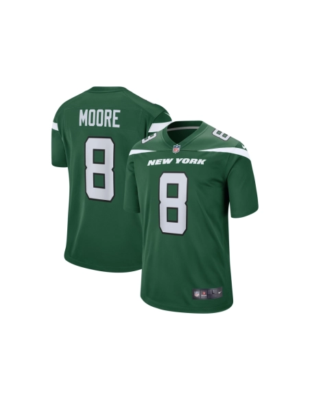 Mens New York Jets Elijah Moore Gotham Green Game Jersey