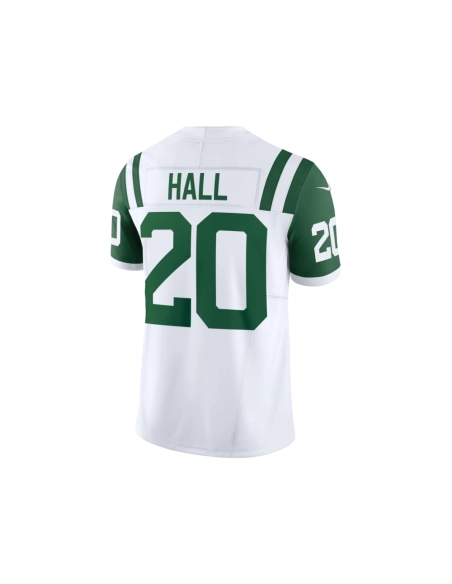 Mens New York Jets Breece Hall White Classic Alternate Vapor F.U.S.E. Limited Jersey