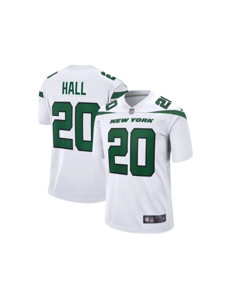 Mens New York Jets Breece Hall White Away Game Player Jersey