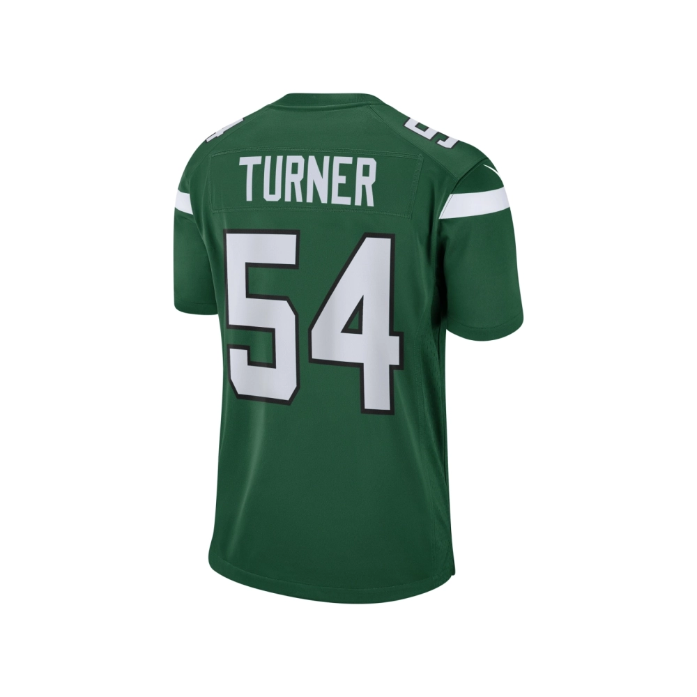 Mens New York Jets Billy Turner Gotham Green Game Jersey