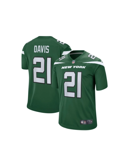 Mens New York Jets Ashtyn Davis Gotham Green Game Player Jersey