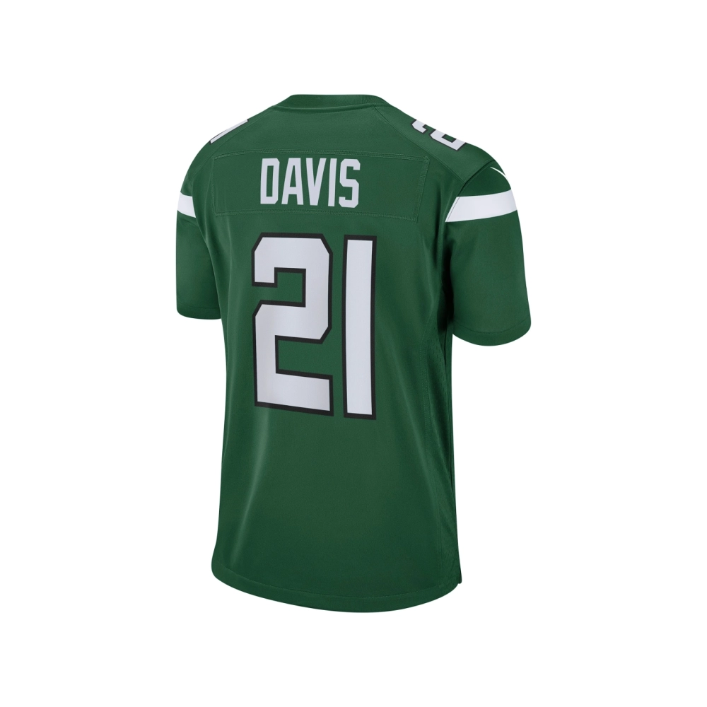 Mens New York Jets Ashtyn Davis Gotham Green Game Player Jersey