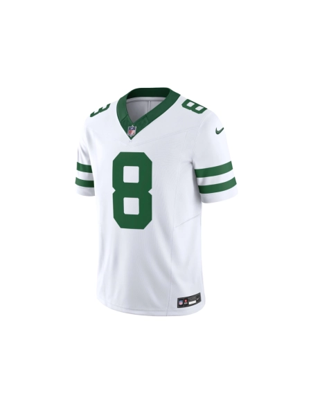Mens New York Jets Aaron Rodgers Legacy White Vapor F.U.S.E. Limited Jersey