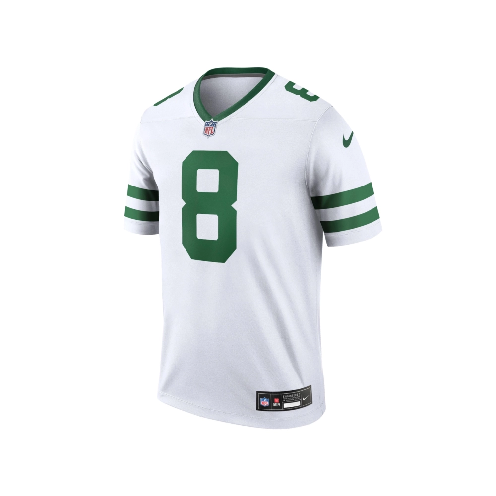 Mens New York Jets Aaron Rodgers Legacy White Legend Player Jersey