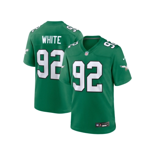 Mens Philadelphia Eagles Reggie White Kelly Green Alternate Game Jersey