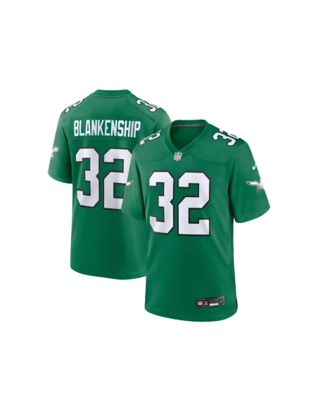 Mens Philadelphia Eagles Reed Blankenship Kelly Green Alternate Game Jersey