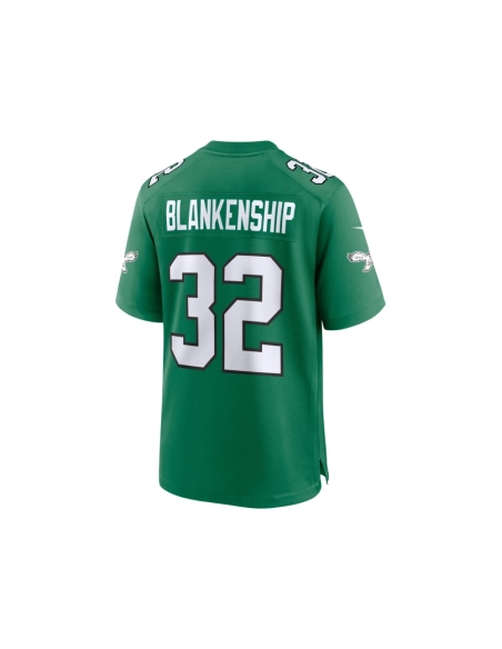 Mens Philadelphia Eagles Reed Blankenship Kelly Green Alternate Game Jersey