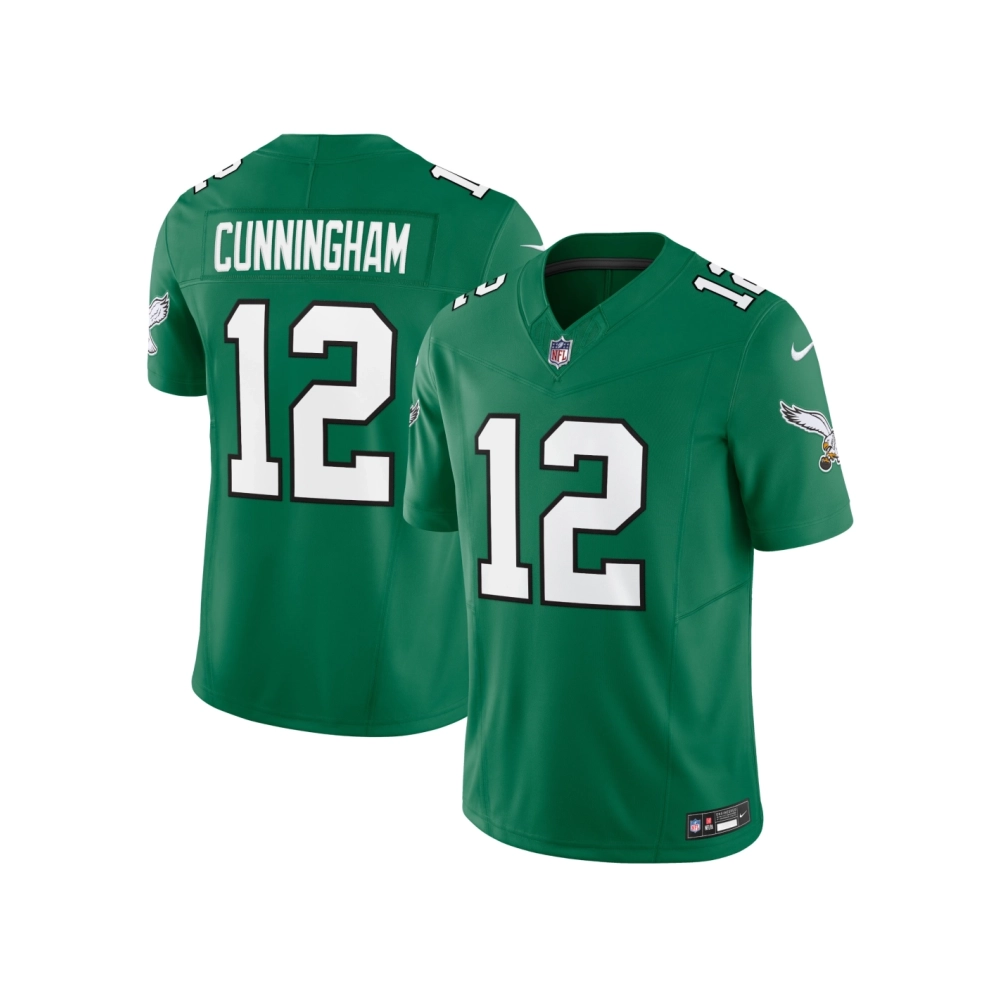 Mens Philadelphia Eagles Randall Cunningham Kelly Green Alternate Vapor F.U.S.E. Limited Jersey