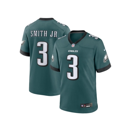 Mens Philadelphia Eagles Nolan Smith Midnight Green Team Game Jersey