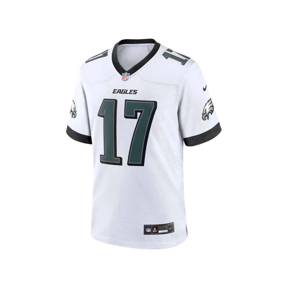 Mens Philadelphia Eagles Nakobe Dean White White Game Jersey