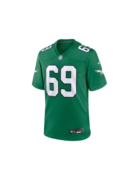 Mens Philadelphia Eagles Landon Dickerson Kelly Green Alternate Game Jersey