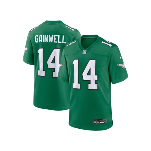 Mens Philadelphia Eagles Kenneth Gainwell Kelly Green Alternate Game Jersey