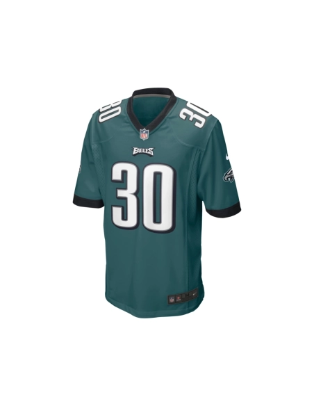 Mens Philadelphia Eagles Justin Evans Midnight Green Game Player Jersey