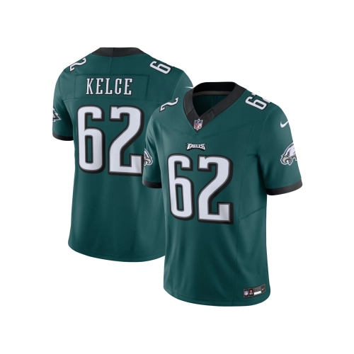 Mens Philadelphia Eagles Jason Kelce Midnight Green Vapor F.U.S.E. Limited Jersey