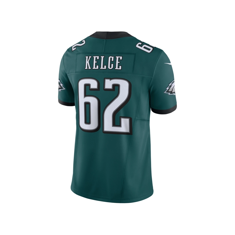 Mens Philadelphia Eagles Jason Kelce Midnight Green Vapor F.U.S.E. Limited Jersey