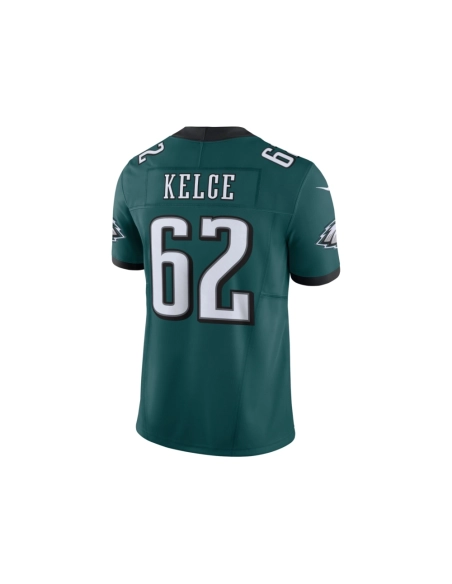 Mens Philadelphia Eagles Jason Kelce Midnight Green Vapor F.U.S.E. Limited Jersey