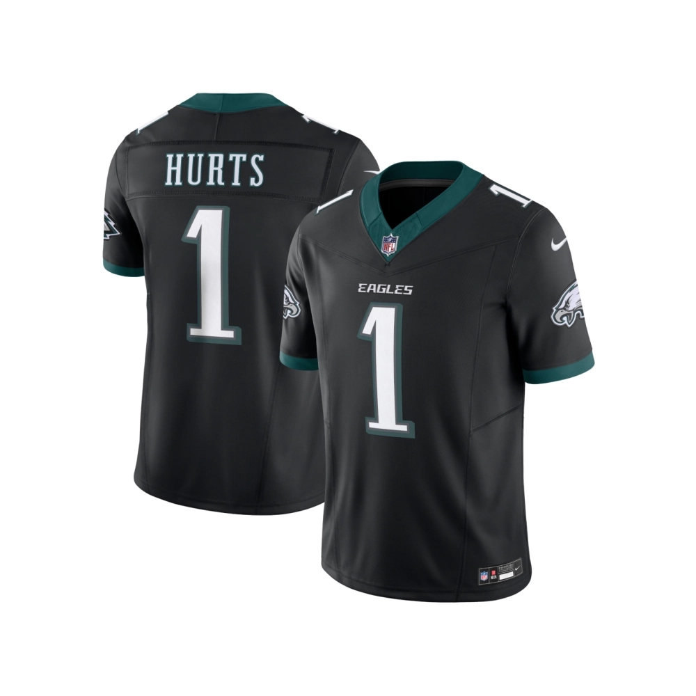 Mens Philadelphia Eagles Jalen Hurts Black Alternate Vapor F.U.S.E. Limited Jersey