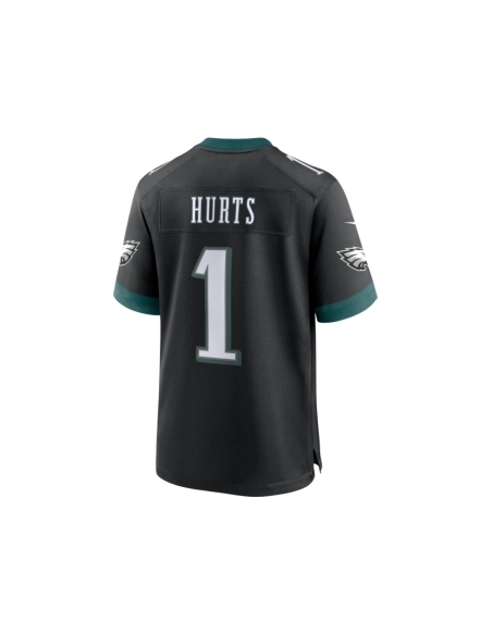 Mens Philadelphia Eagles Jalen Hurts Black Alternate Game Jersey
