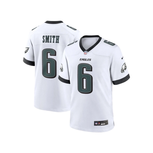 Mens Philadelphia Eagles DeVonta Smith White White Game Jersey