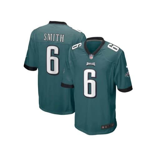 Mens Philadelphia Eagles DeVonta Smith Midnight Green Game Jersey