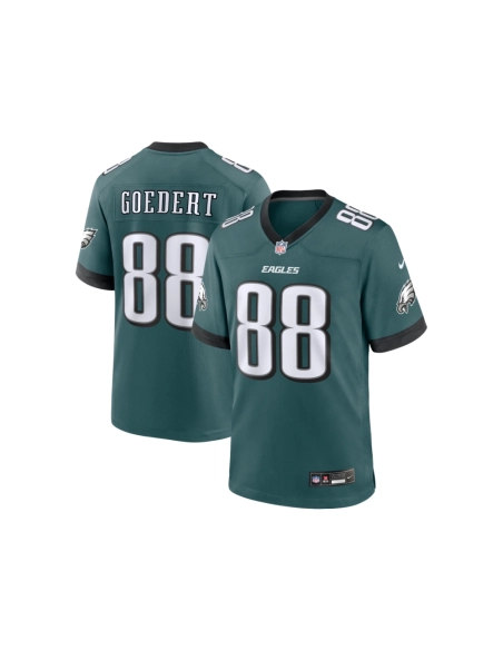 Mens Philadelphia Eagles Dallas Goedert Midnight Green Team Game Jersey