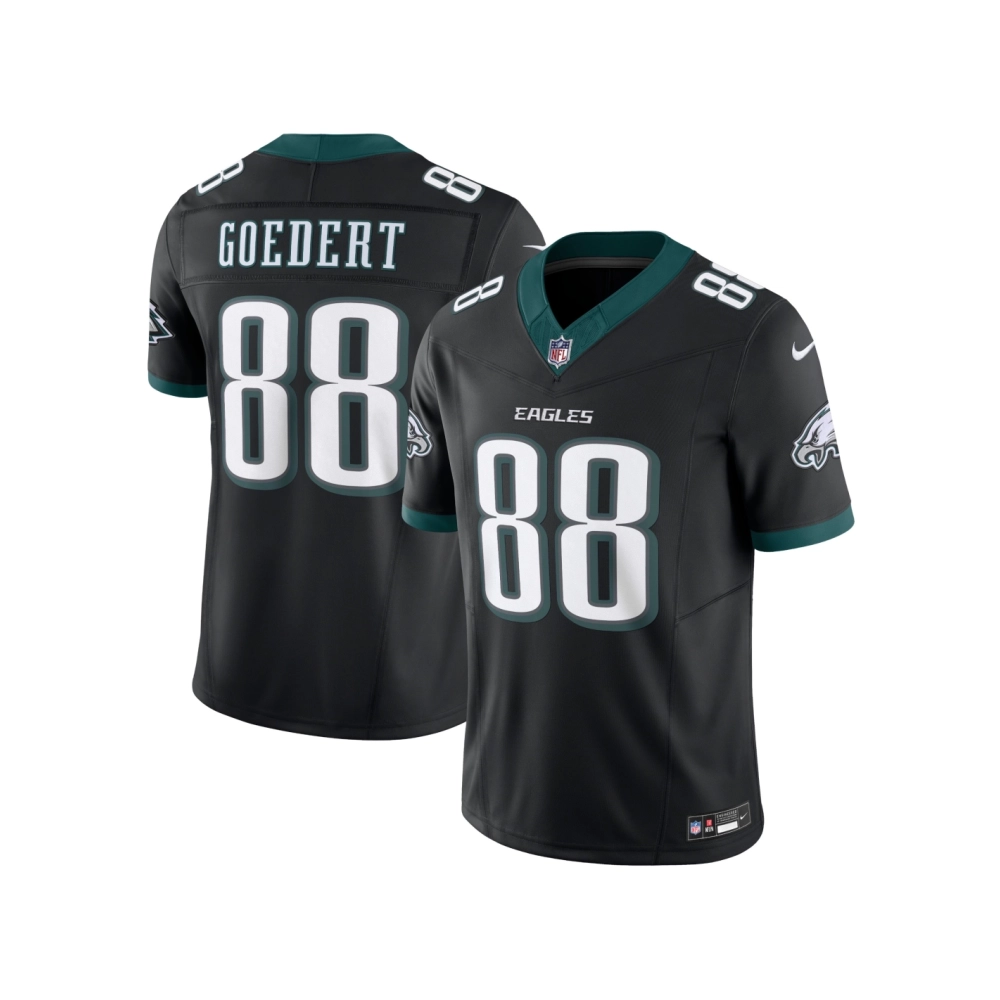 Mens Philadelphia Eagles Dallas Goedert Black Alternate Vapor F.U.S.E. Limited Jersey