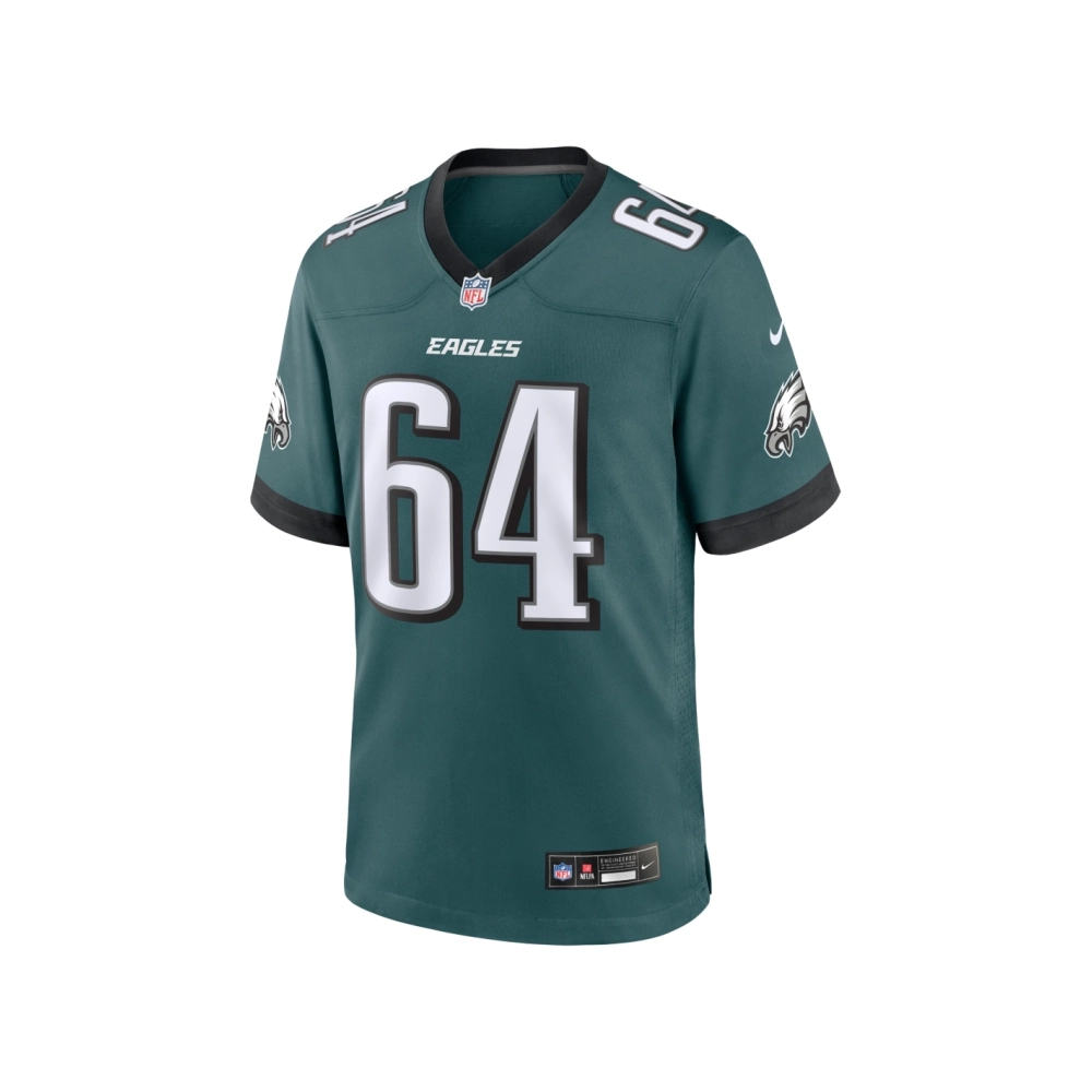 Mens Philadelphia Eagles Brett Toth Midnight Green Game Jersey