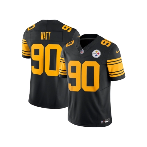 Mens Pittsburgh Steelers T.J. Watt Black Vapor F.U.S.E. Limited Jersey