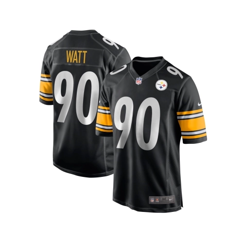 Mens Pittsburgh Steelers T.J. Watt Black Game Jersey