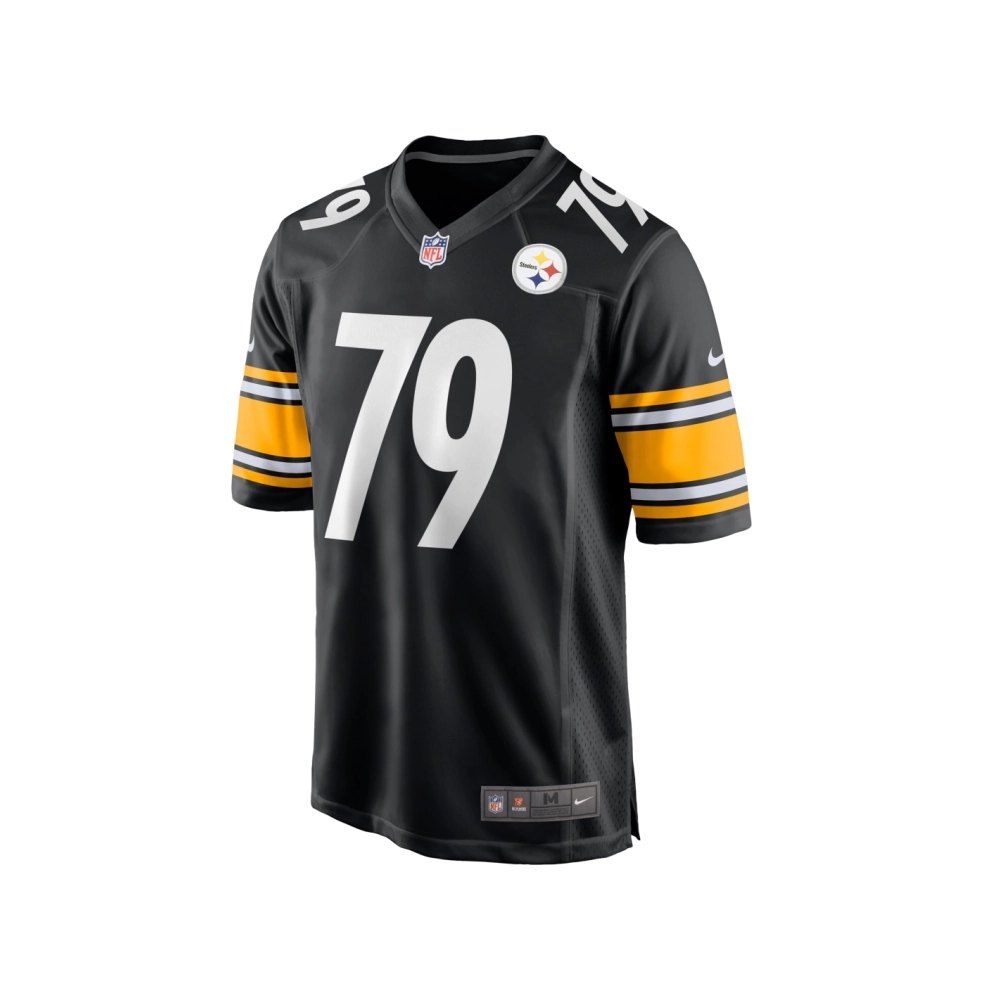 Mens Pittsburgh Steelers Renell Wren Black Game Jersey