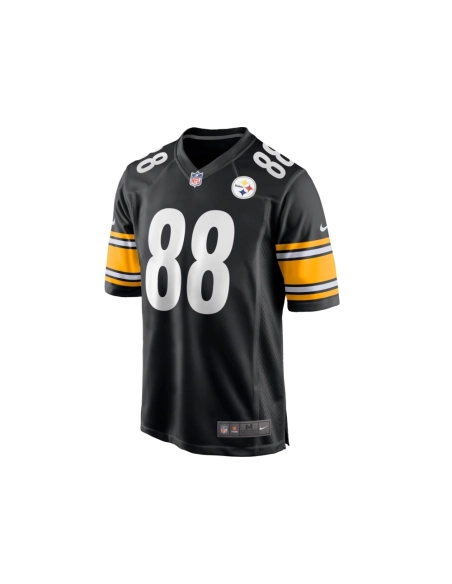 Mens Pittsburgh Steelers Pat Freiermuth Black Game Jersey