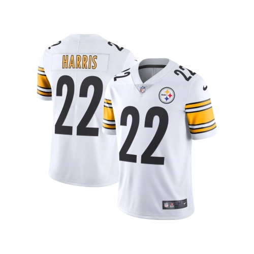 Mens Pittsburgh Steelers Najee Harris White Vapor Limited Jersey