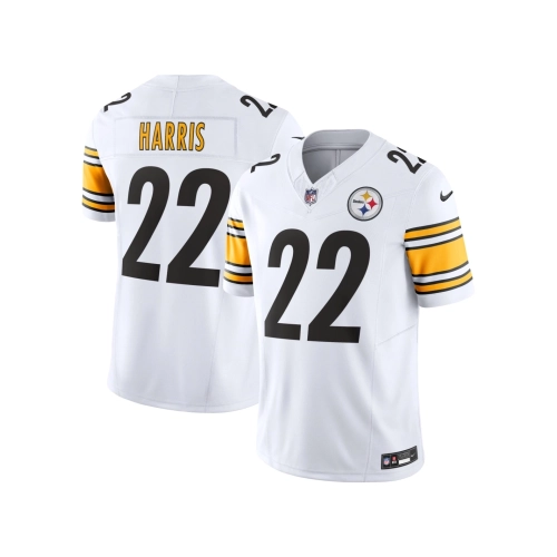 Mens Pittsburgh Steelers Najee Harris White Vapor F.U.S.E. Limited Jersey