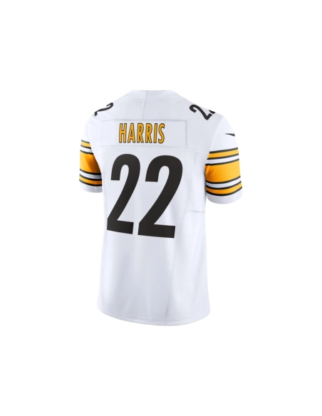 Mens Pittsburgh Steelers Najee Harris White Vapor F.U.S.E. Limited Jersey