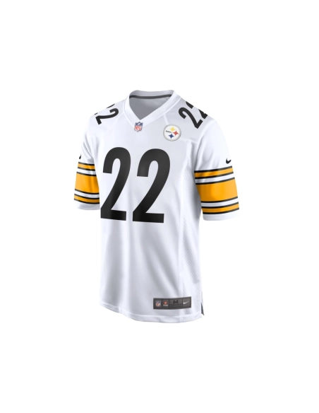 Mens Pittsburgh Steelers Najee Harris White Game Jersey