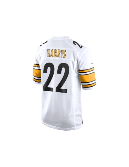 Mens Pittsburgh Steelers Najee Harris White Game Jersey