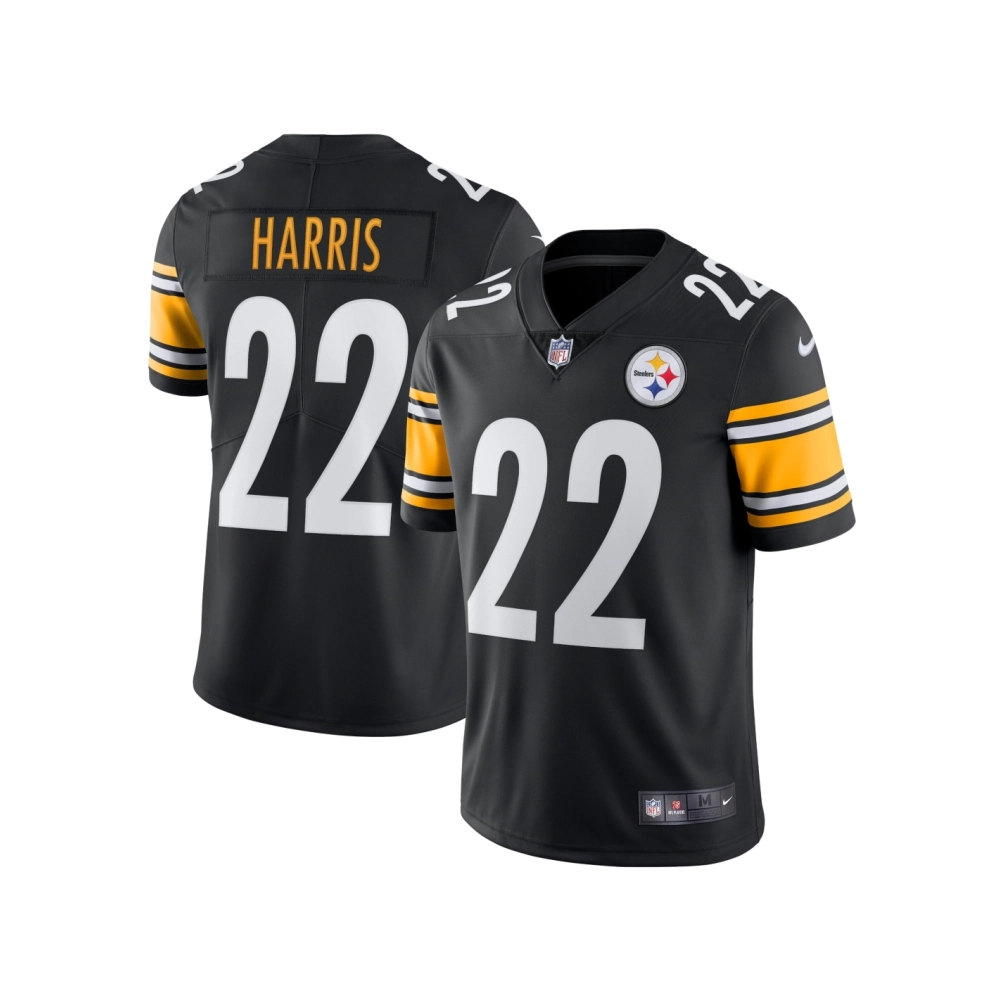 Mens Pittsburgh Steelers Najee Harris Black Vapor Limited Jersey