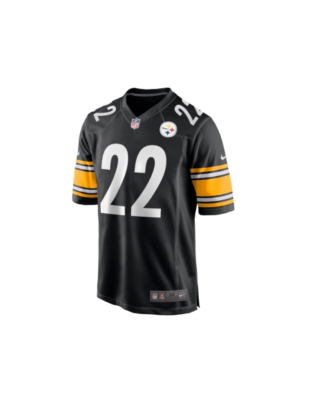 Mens Pittsburgh Steelers Najee Harris Black Game Jersey