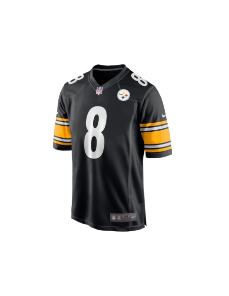 Mens Pittsburgh Steelers Kenny Pickett Black Player Game Jersey