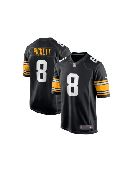 Mens Pittsburgh Steelers Kenny Pickett Black Player Alternate Game Jersey