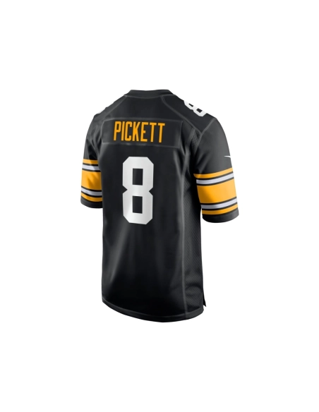 Mens Pittsburgh Steelers Kenny Pickett Black Player Alternate Game Jersey