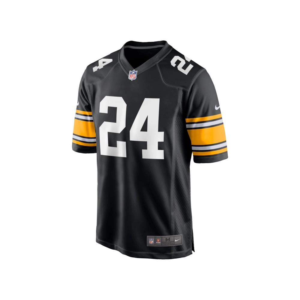 Mens Pittsburgh Steelers Joey Porter Jr. Black Alternate Game Jersey